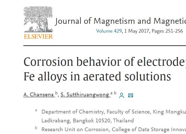 Corrosion behavior of electrodeposited Co-Fe alloys